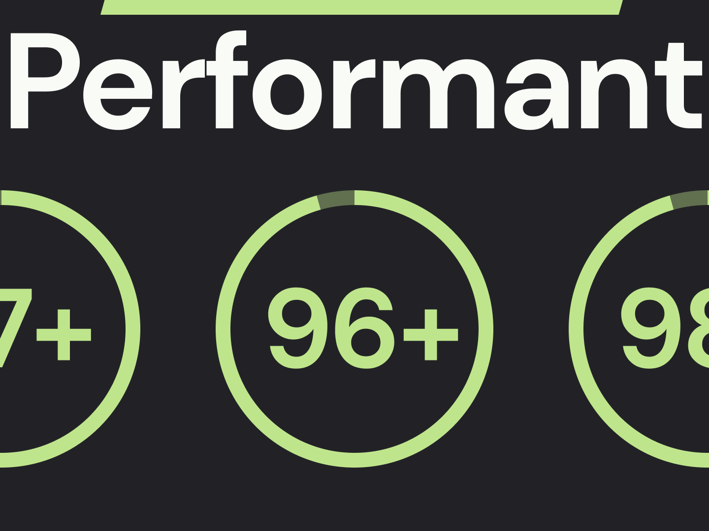 Performance-oriented