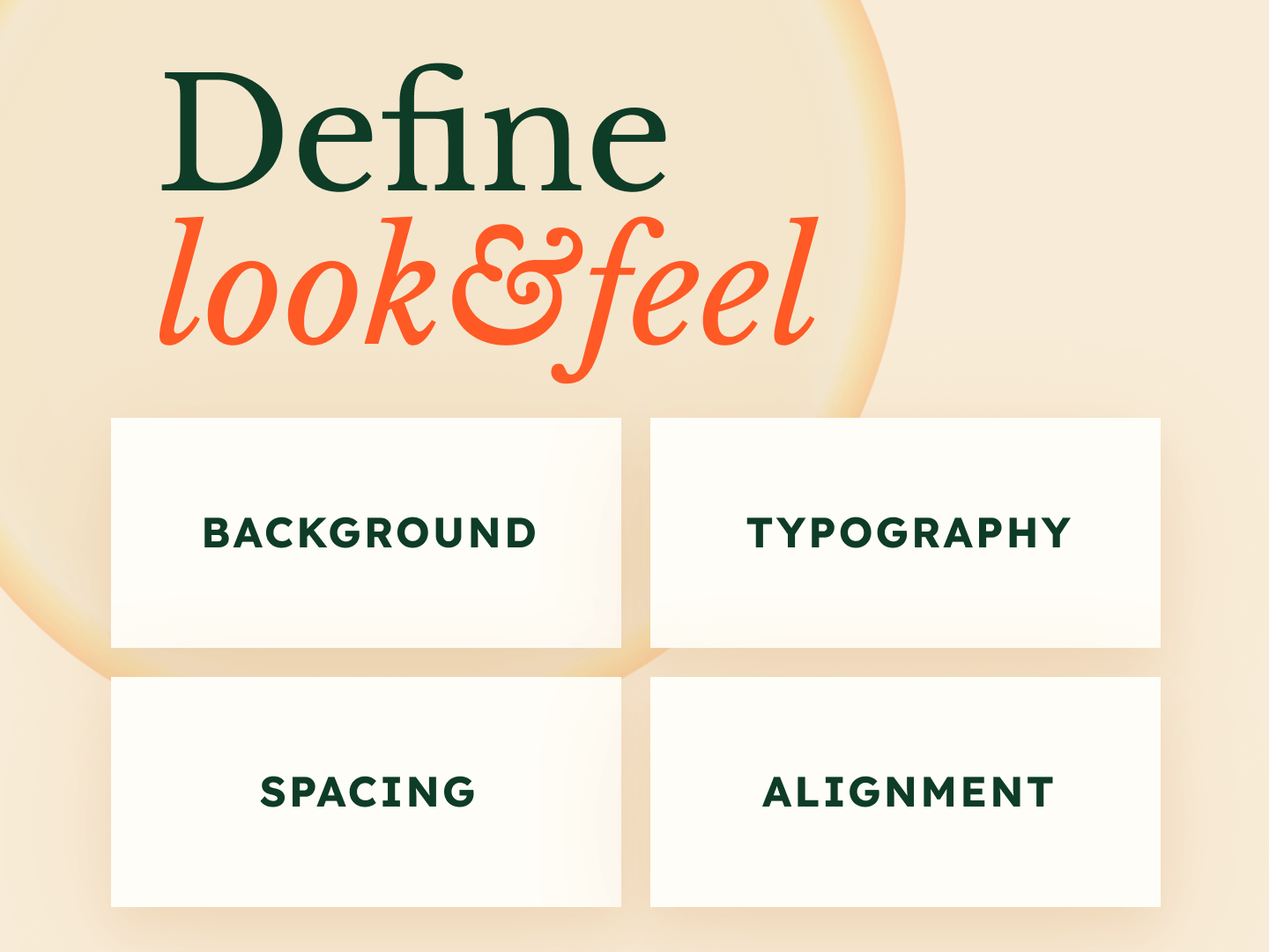 Customize every bit of it